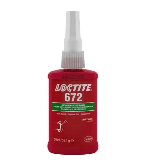 loctite672圆柱形固持胶